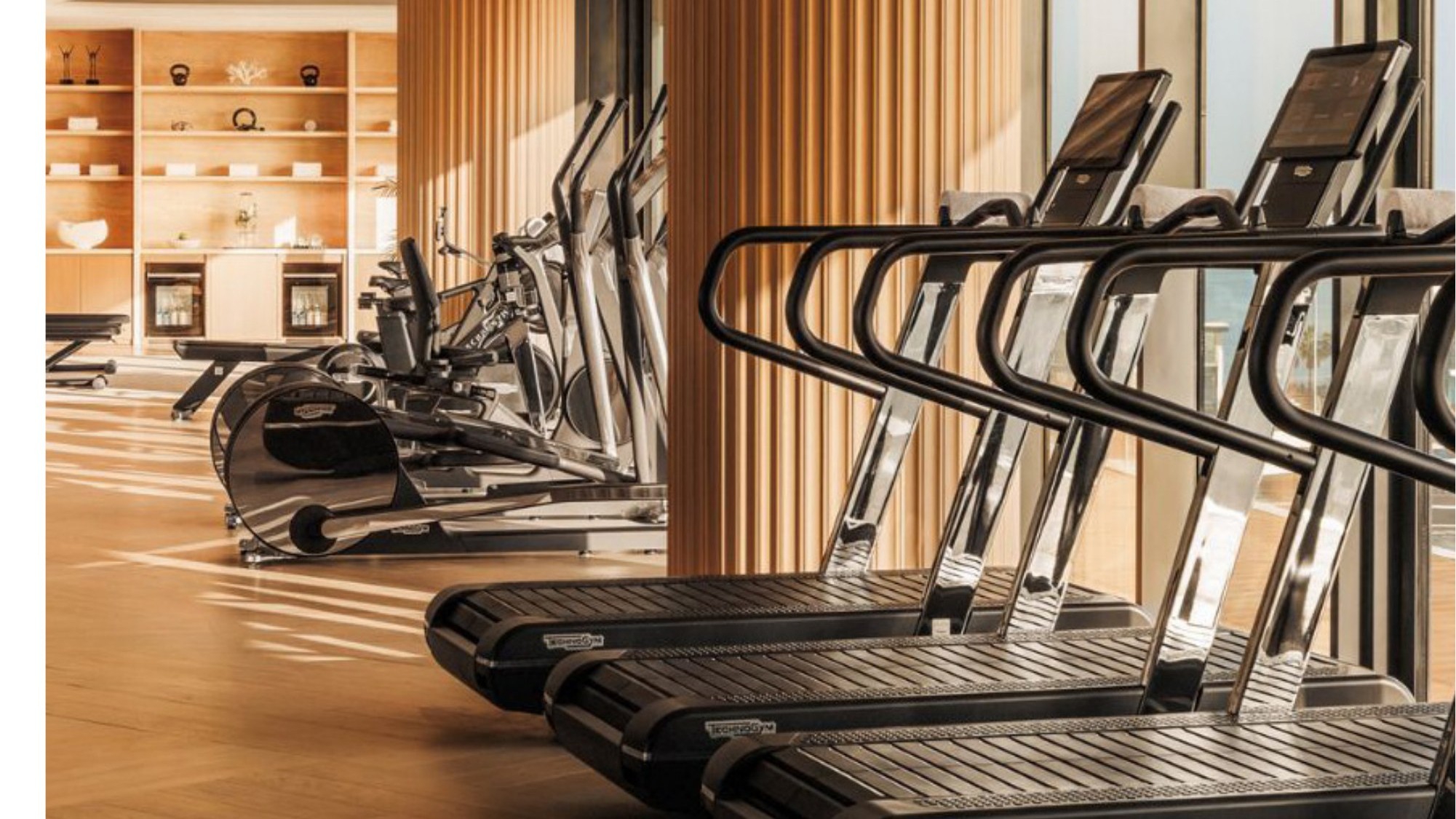 Fitness centre interior